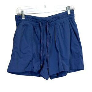 Lululemon Dance Studio High-Rise Short 3.5 Blue Pull-On LW7CCGS Womens Size 8